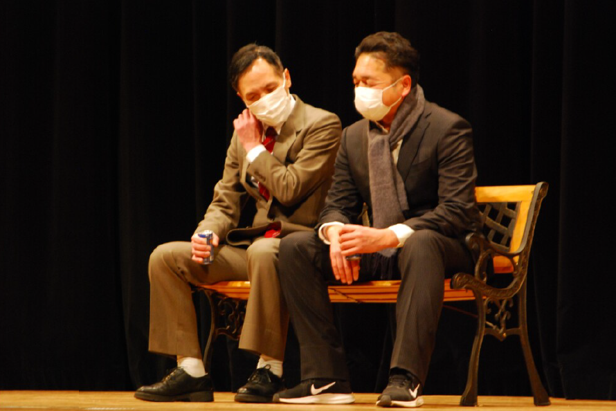 第１６回「千曲演劇祭」　劇団・杏童の舞台「あたりまえ」