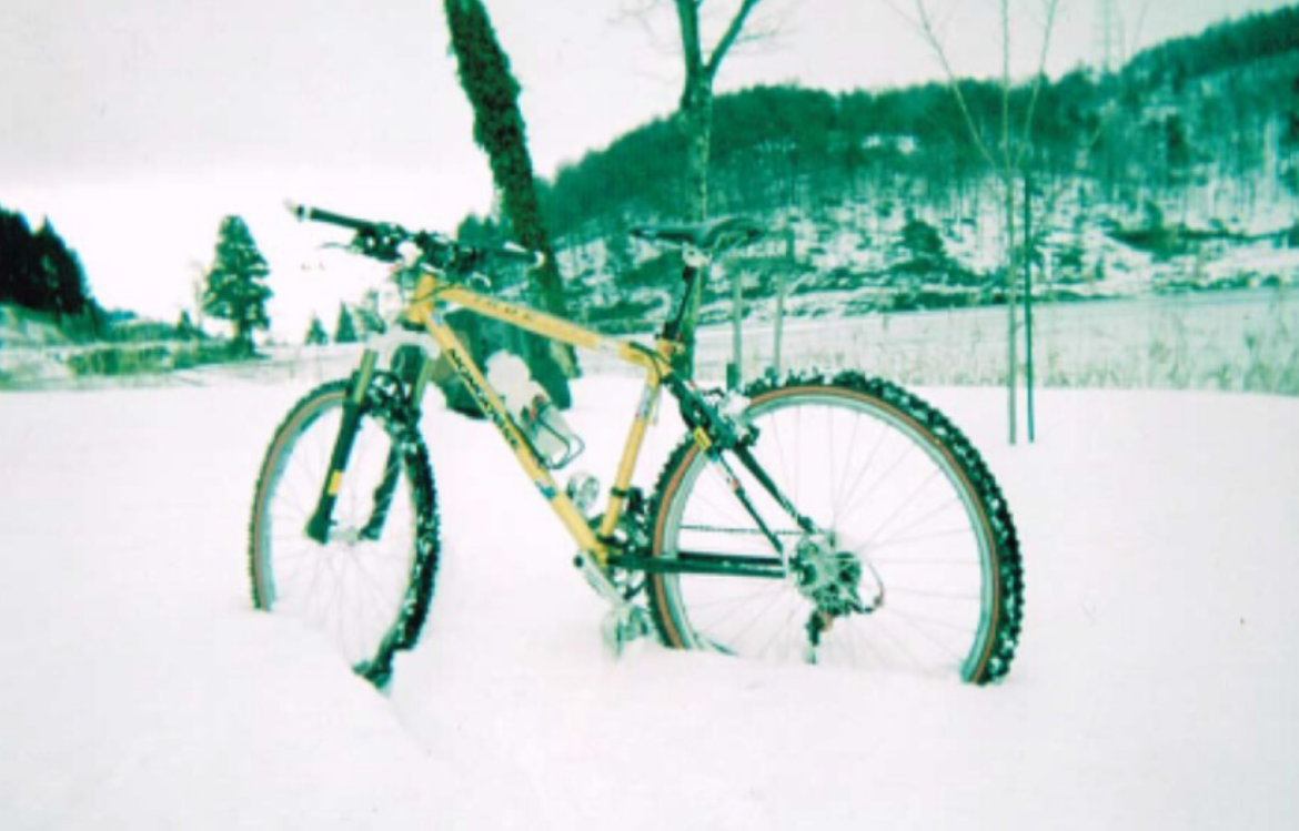 フォト＆エッセイ　自転車のある風景　第十回　雪中サイクリング　