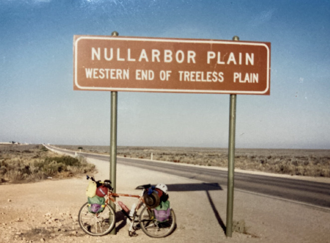 フォト＆エッセイ 自転車のある風景　第二十九回　オーストラリア横断自転車旅行⑱　 ナラボー平原とリチャード