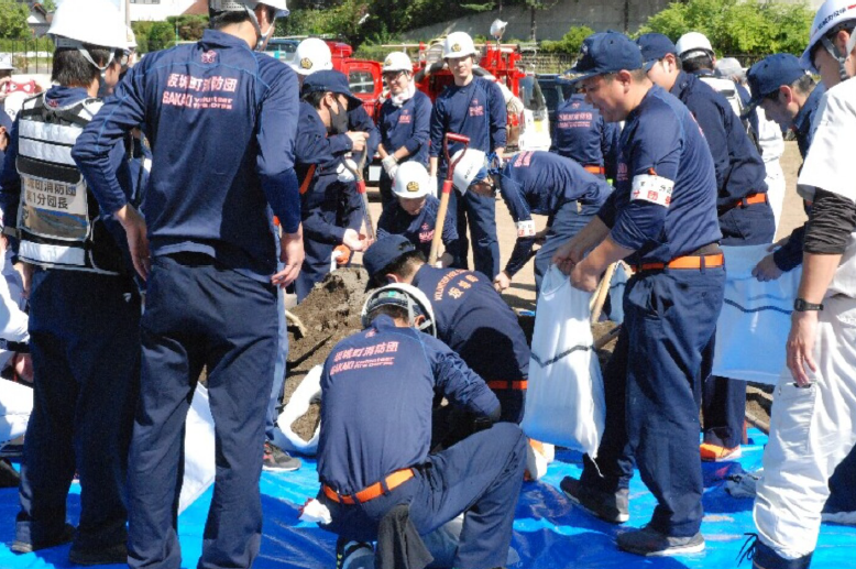 関東大震災から１００年　４年ぶりに本格訓練を実施　坂城町総合防災訓練　千曲市総合防災訓練