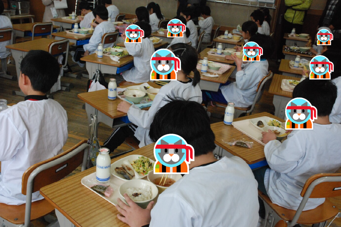 小中学校５校に地元食材提供　戸倉上山田商工会「郷土の味　給食事業」