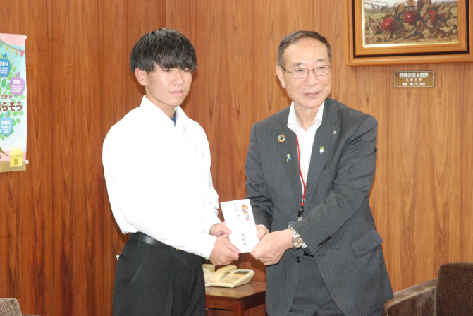 坂城中学校陸上部３年生　ジュニアオリンピック出場