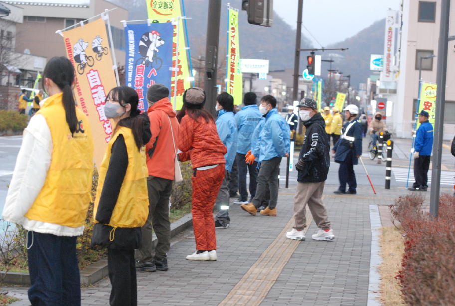 年末特別警戒　街頭啓発