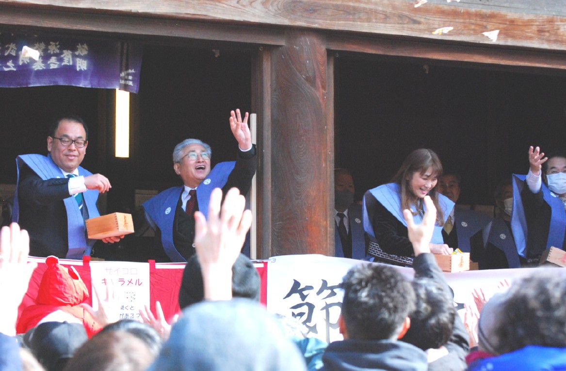 武水別神社　節分会 晴れ着の会