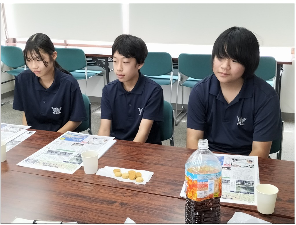 戸倉上山田中学校３年５組　千曲市産りんごの調査