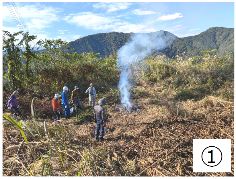 第３回千曲坂城　山城狼煙リレー　５つの山城が連携