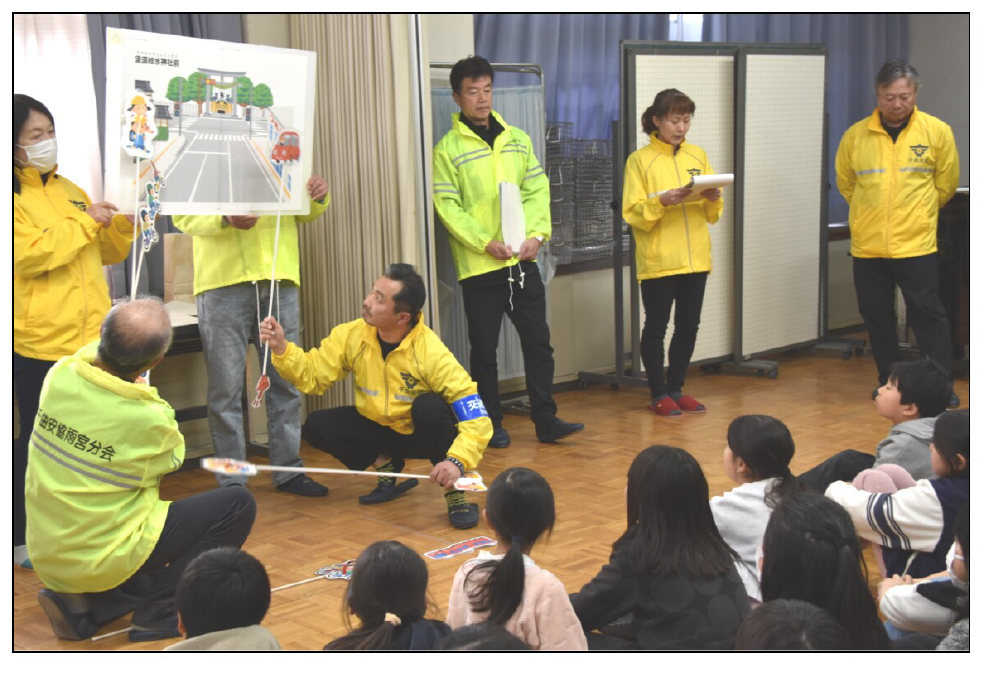 千曲交通安全協会屋代支部　交通安全教室