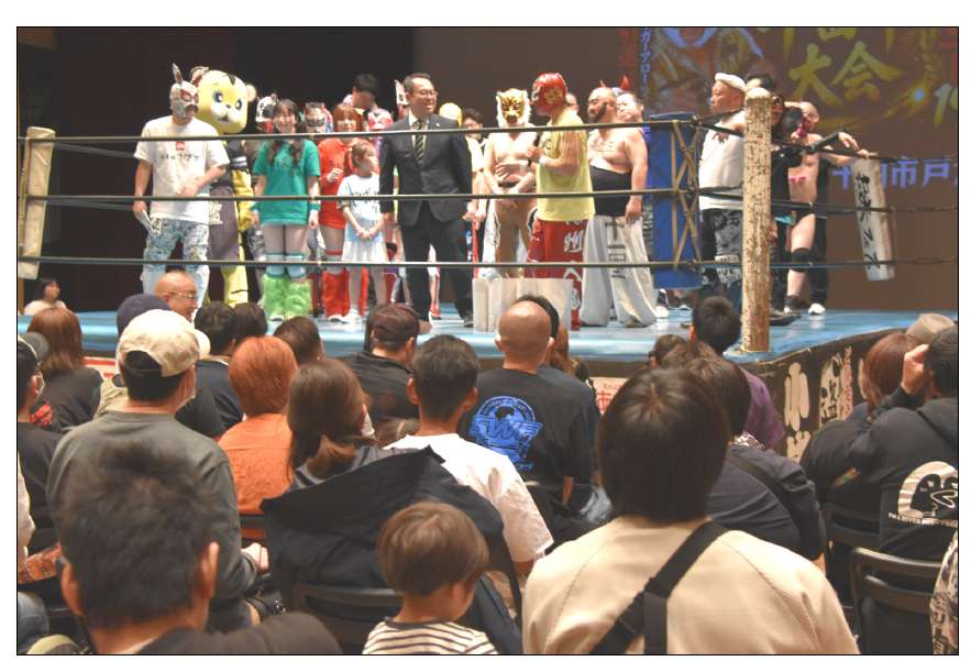 信州プロレス　エンタメで地域活性化　19周年記念大会を千曲市で開催
