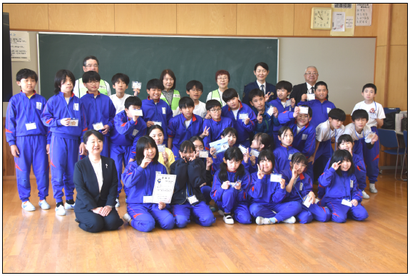 わが家のセーフティーリーダー　令和８年度委嘱式（坂城小学校）
