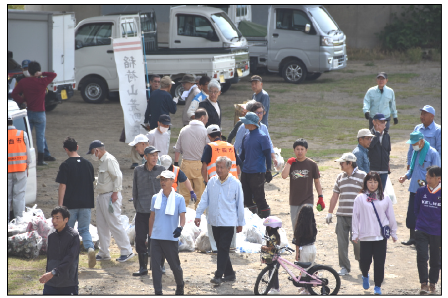 千曲川クリーン作戦　令和８年度　市内16地区で市民１０００人が参加